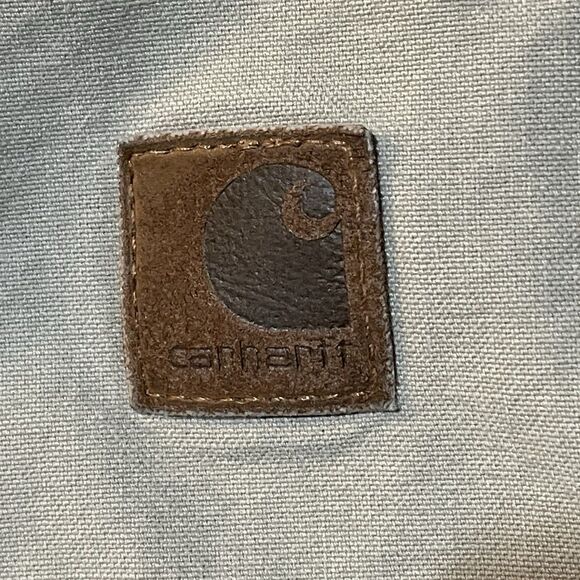 Carhartt Cargo Carpenter Pants B151 TAN Original Dungaree Fit Mens 44/30 - Picture 12 of 16